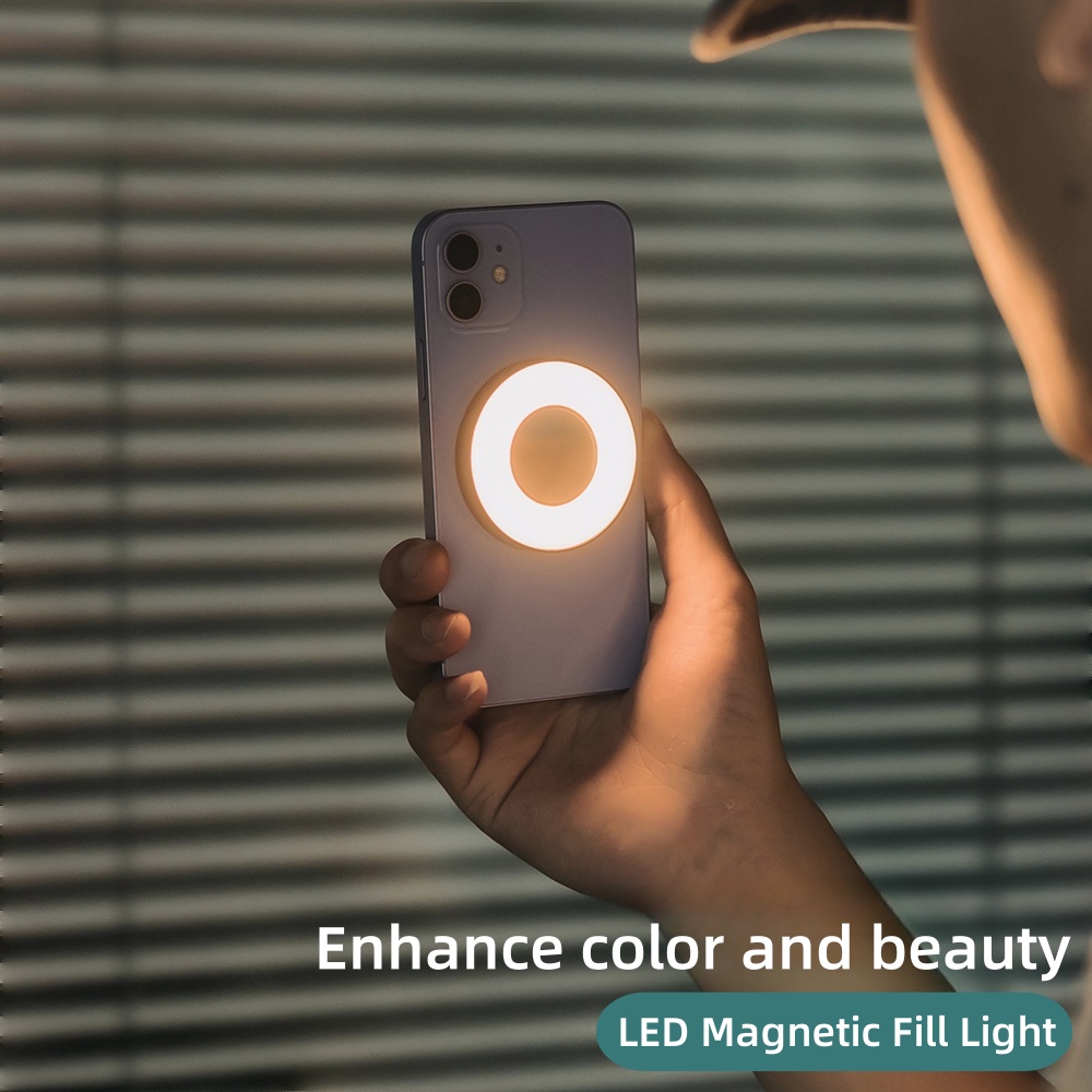Photography Lighting Description - Akıllı Telefonlar için Mini Manyetik LED