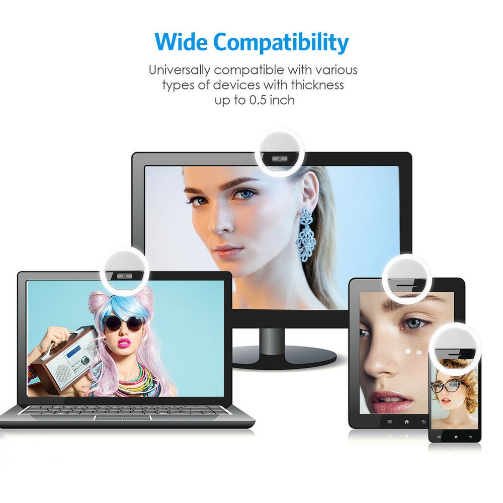 USB şarj edilebilir LED Selfie - Photography Lighting Description incelemesi ve fiyatı