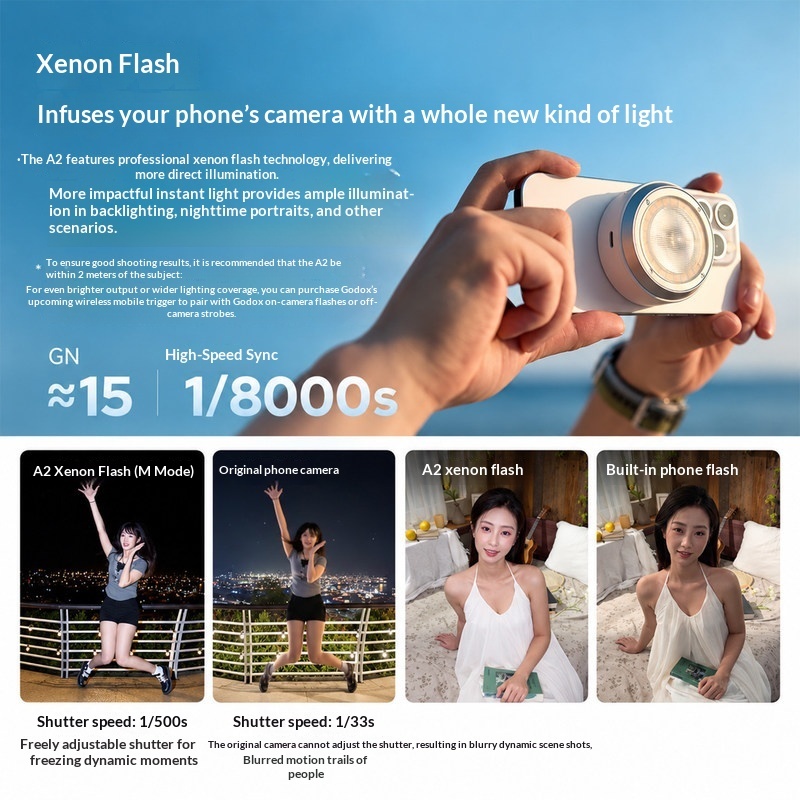 Godox A2 Akıllı Telefon Xenon  - Photography Lighting Brands incelemesi ve fiyatı