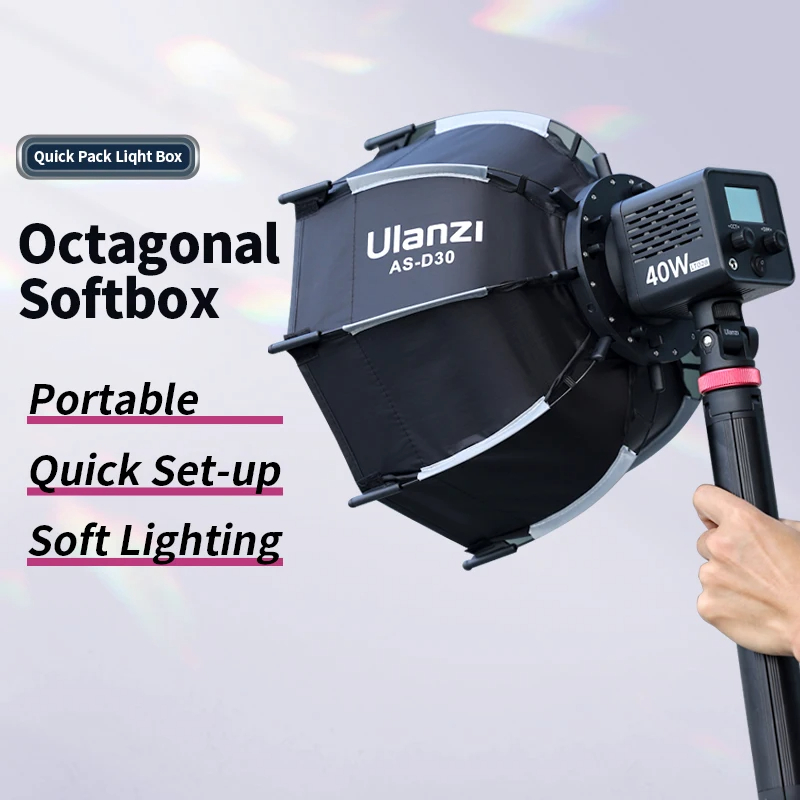 Ulanzi AS-D30 30 cm Sekizgen S - Photography Lighting Meter incelemesi ve fiyatı