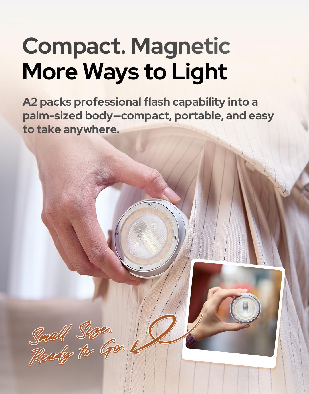 Godox A2 Manyetik Flaş, iPhone - Photography Lighting Brands incelemesi ve fiyatı