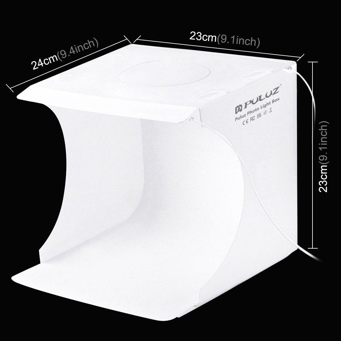 PULUZ 20 cm/9 inç 1/2 LED Pane - Photography Lighting Meter incelemesi ve fiyatı