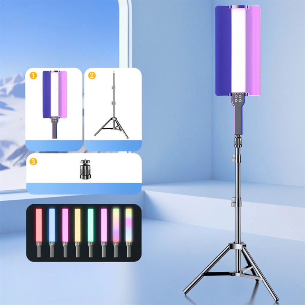 RGB Video Işık Çubuğu, Taşınab - Photography Lighting Kit Portable incelemesi ve fiyatı